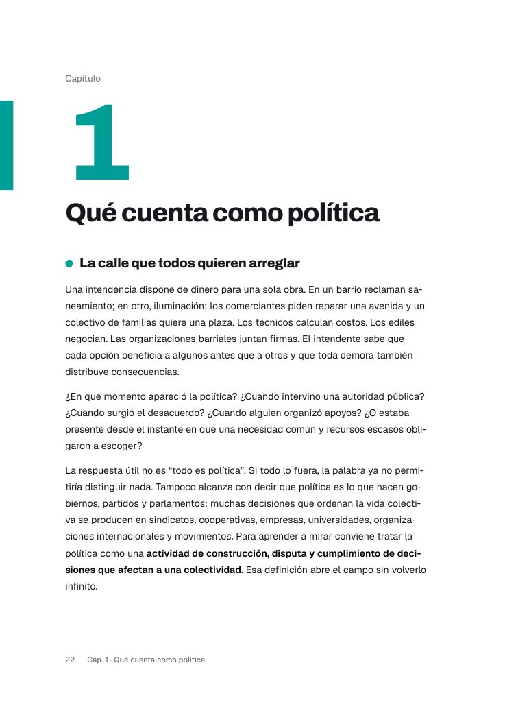 Página del libro: apertura de capítulo