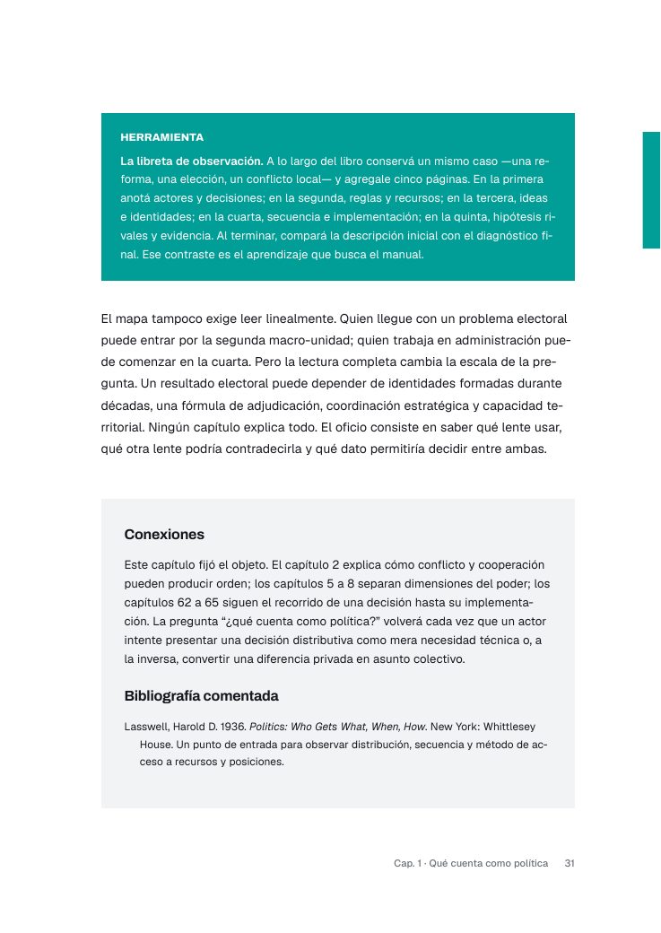 Página del libro: herramientas y cierre
